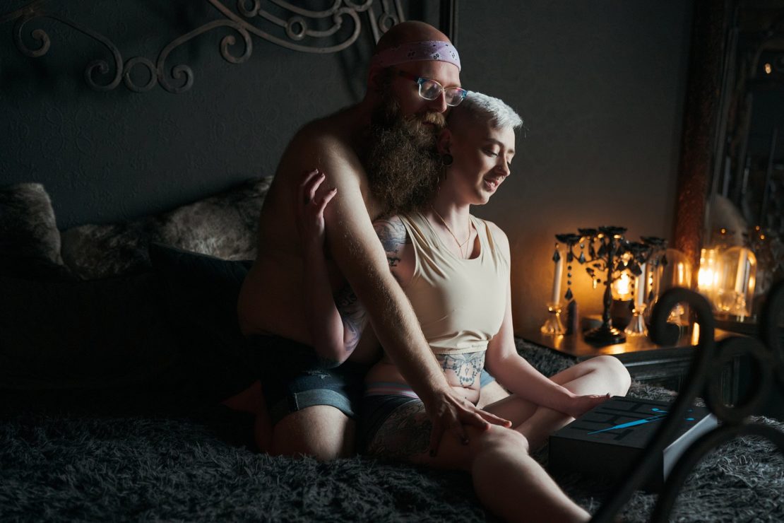 Erotic Couples Photo Shoot with LeZandra Photography in Downtown Norfolk, Virginia Boudoir Studio